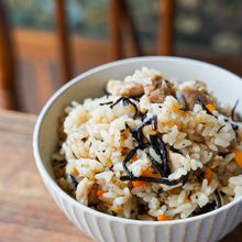 栄養満点!ひじき入り炊き込みご飯