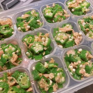猫ママの作ってみた!投稿(【冷凍作り置き】家族に絶賛！爆食べされる！ツナオクラ)