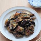 大さじ1/2の油でジューシー！なすと青じその香味だれ炒め