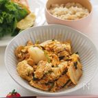 【腸活もダイエットも】豆腐キムチャンプルー