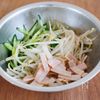 『きゅうりともやしの中華サラダ』簡単♡さっぱり副菜！　の工程1
