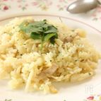たけのこと豚肉のあっさりピラフ～カレー風味～
