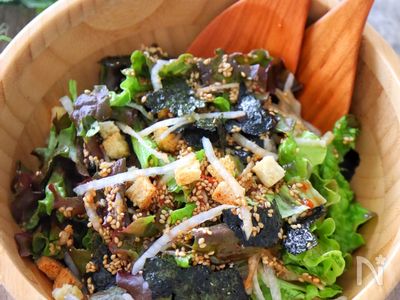 ごま油香る♩ピリ辛チョレギサラダ | レシピサイトNadia