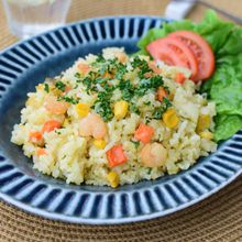 炊飯器で驚きの旨さ♪【シーフードカレーピラフ】