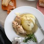 【炊飯器】まるごと玉ねぎと鶏もものスープ