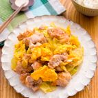【豚キャベのレモンネギ塩炒め】節約おかず♡