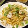 ビールがすすむ！【イカとネギの和風にんにく焼きそば】