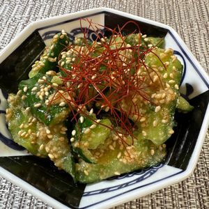 楽ラク手抜キッチン🐶🐾の作ってみた!投稿(とりあえず、の【おつまみきゅうり】簡単10分)