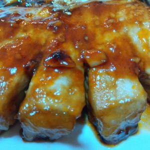 mmm10の作ってみた!投稿(最強に旨い!!ガッツリおかず『濃厚ソースの絶品トンテキ』)