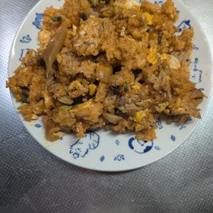 栗サブレの作ってみた!投稿(手軽に作れてボリュームたっぷり!『豚キムたまご炒飯』)
