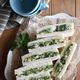 【ほうれん草と茹で卵のこくうまサンド】栄養抜群！朝食にも！