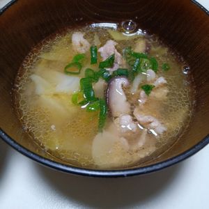 marine55の作ってみた!投稿(【豚バラキャベツの旨味噌スープ】美味しい組み合わせで♪旨み◎)