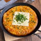 【ワンパンで簡単】豆腐のふわシャキチーズ焼き