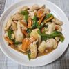 とももの作ってみた!投稿(【鶏むねピーマンの旨だれ中華】ご飯が進む♡やみつきおかず!)