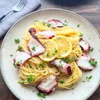 【たことレモンの冷製パスタ】だしうま！さっぱり美味しい