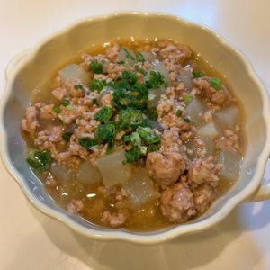 みわの作ってみた!投稿(【大根のゆず塩麻婆】柚子胡椒香る和風な麻婆豆腐!)