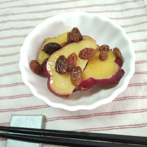 M＊Pの作ってみた!投稿(煮るだけ簡単！【さつまいもとレーズンのレモン煮】お弁当に◎)