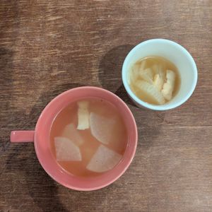 1234028の作ってみた!投稿(【大根とベーコンのコンソメスープ】癖になる優しいスープ♡)