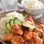 とろとろなすの鶏チリソース風