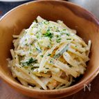 『シャキシャキ☆細切りポテトサラダ』茹で時間2分でお手軽♪