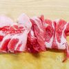 ちょこっと一品「豚ロース肉とチンゲン菜の生姜風味炒め」の工程2