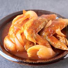 手羽先の中華風トマト煮