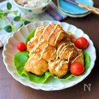 【鶏むね肉と豆腐で作る照りマヨチキン】節約/子供ウケ