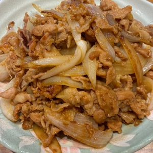 くだもの大好き🧡の作ってみた!投稿(行列のできる定食屋さんの😋豚の味噌漬け焼き定食🤩🍚)