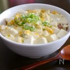 レンジで簡単！豆腐丼