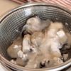 食感やみつき！【サクぷりっ春菊と牡蠣の米粉チヂミ】の工程2