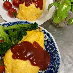 そら・ゆずの作ってみた!投稿(究極のオムライス)