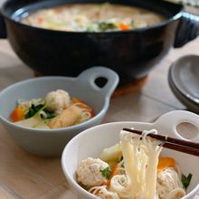 夏に余ったそうめんで☆具だくさん煮麺