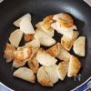菜の花と長いものてり焼きの工程2