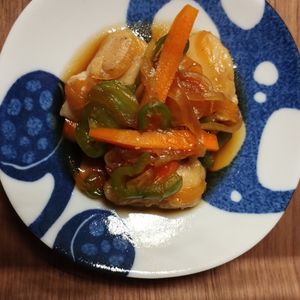 ゆの作ってみた!投稿(さっぱり美味しい!『鶏むね肉の南蛮漬け』)