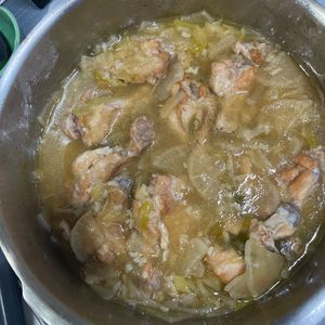 1251934の作ってみた!投稿(【手羽元と大根のホロホロ参鶏湯】お肉柔らか〜ポカポカおかず)
