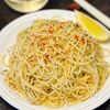 【バジル香るペペロンチーノ】パンチの効いたおつまみパスタ♪