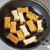 10分で作る~厚揚げとニラの生姜醤油炒めの工程2