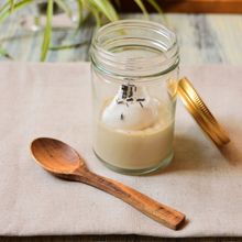 このなめらかさ、手が止まらない🎶ほうじ茶パンナコッタ