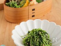 レンジで簡単◎豆苗ナムル