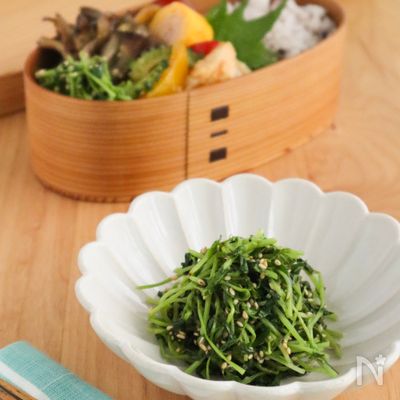 レンジで簡単◎豆苗ナムル