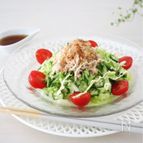 【5分で完成】パパッと♪簡単♡冷やしサラダうどん