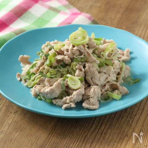 こうじでやわらか豚こま肉のねぎ塩レモン焼き♪下味冷凍作り置き