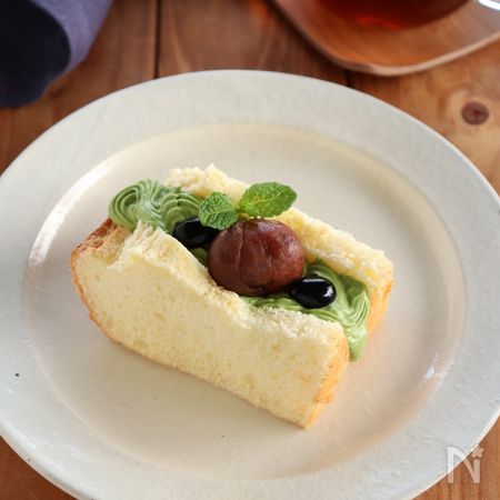 栗と黒豆のシフォンサンド By 松井さゆり レシピサイト Nadia ナディア プロの料理家のおいしいレシピ