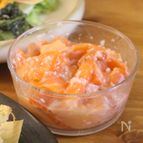 漬けるだけで絶品♪材料２つ【サーモンの塩麹漬け】