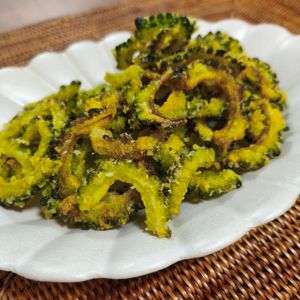 keiの作ってみた!投稿(子供も大好き！サクッと美味しい！ゴーヤのチーズフリット)