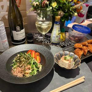 あおぺんの作ってみた!投稿(やみつき!居酒屋風♪『大根と水菜のシャキシャキサラダ』)