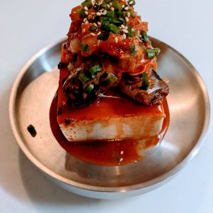 ejaの作ってみた!投稿(サンマ缶とキムチの冷や奴)
