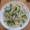 1173043の作ってみた!投稿(ゆでたそうめんに和えるだけ！水菜とツナの和えそうめん)
