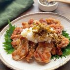 【カリカリ豚こまのポリポリおろし南蛮ソースがけ】さっぱり！