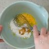 \白玉粉入り/もちもち食感の抹茶どら焼きの工程2